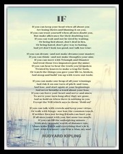 IF BY RUDYARD KIPLING POEM