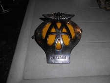 Vintage AA Metal Badge 9E72508