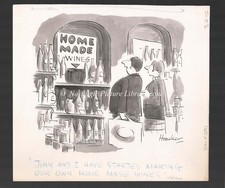 ORIG ARTWORK CARTOON FOR PUNCH