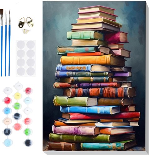 Paint numbers kit for - by,