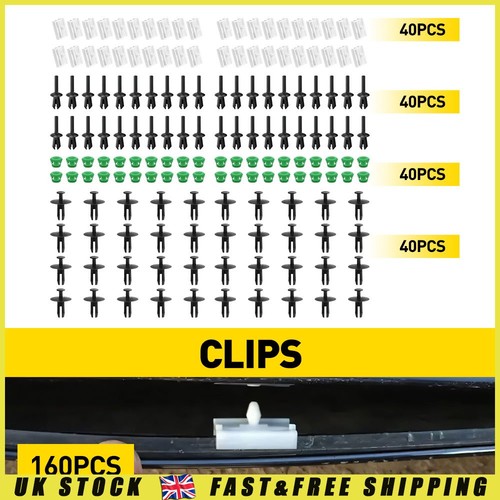 160pcs mounting clips - 160pcs,