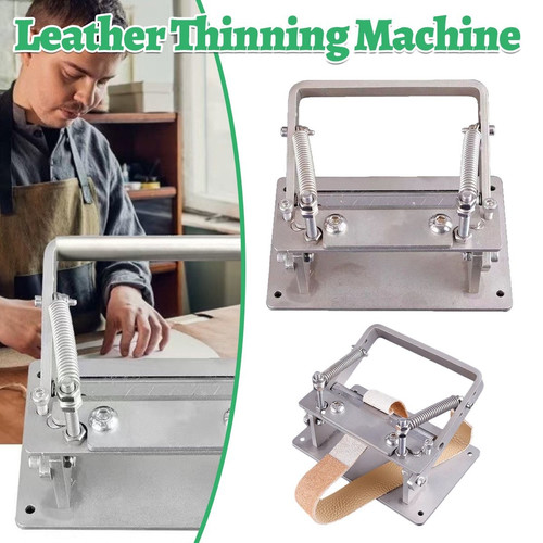 Leather thinning machine - thinning,