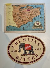 Fremlins Beer Mats (Maidstone Brewery) x2