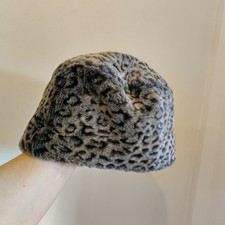 John Lewis Grey Faux Fur