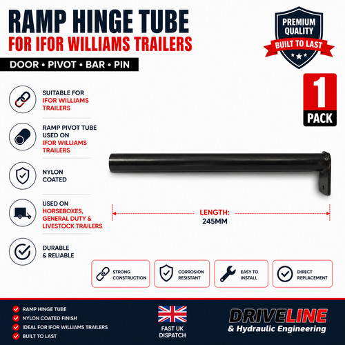 Ramp hinge tube ifor williams - ramp,