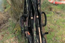 Patriot 10ft Padded 2 Rod Camo Holdall All Standard 10ft 2 PC Rods Fit RRP £80