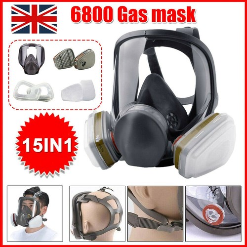 Full face respirator - in, 1