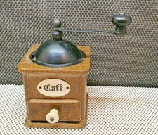 Old Coffee Grinder Wood Zassenhaus Decoration Collection Vintage