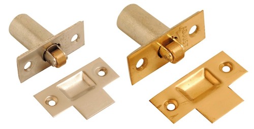 Adjustable brass roller catch - adjustable,