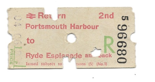 Rail ferry ticket portsmouth - rail,