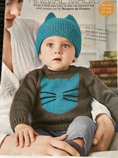 Baby Boys Girls Cat Jumper &