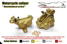 Suzuki RG400 front brake caliper rebuild refurbishment service 1985 1986 1987