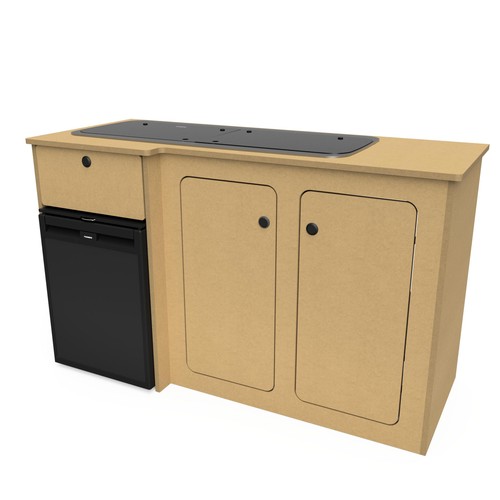 Campervan kitchen pod - campervan,