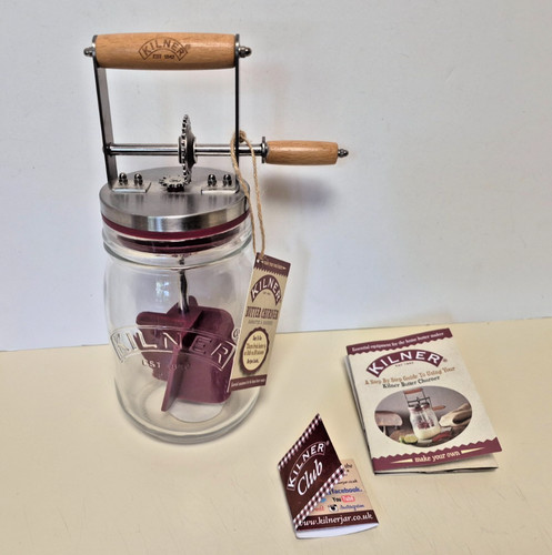 Kilner butter churner new - new, w/