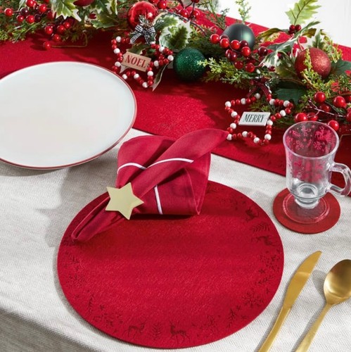 Christmas place mats pk - christmas,