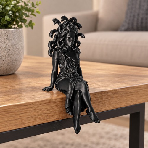Medusa shelf sitter statue - shelf,