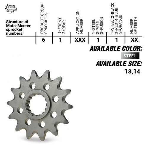 Front sprocket 565 yamaha - sprocket,