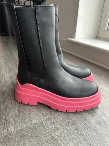 Black pink chunky - black/, size