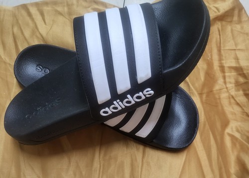 Adidas new sliders - sliders, black
