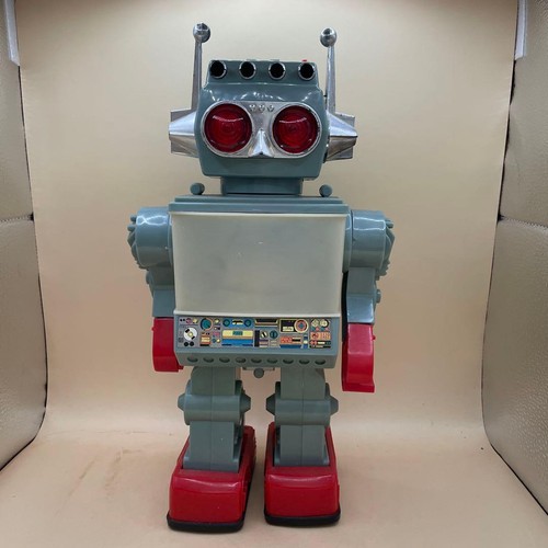 Masudaya vintage tin toy robot - masudaya,