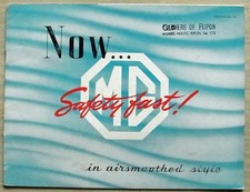 MG MAGNETTE ZA Car Sales Brochure March 1956 #H.565