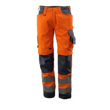 Mascot Mens Kendal Safe Supreme Hi-Vis Work Trousers  MA888
