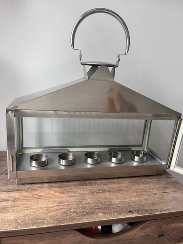 Large stainless steel glass - large,