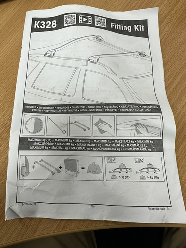 Yakima smartfoot fitting - fitting, kit