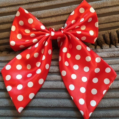 Red polka dots spotted - spotted, ladies