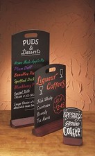 High Quality Table Top Chalk Board For Pub, Restaurant & Kitchen