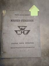 Massey Ferguson 30 Tractor  Parts Book In a Binder