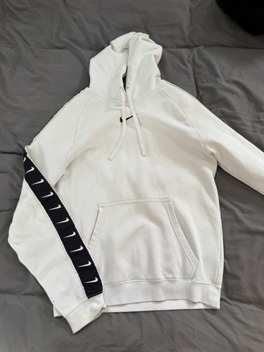 White nike jumper with swoosh - nike,
