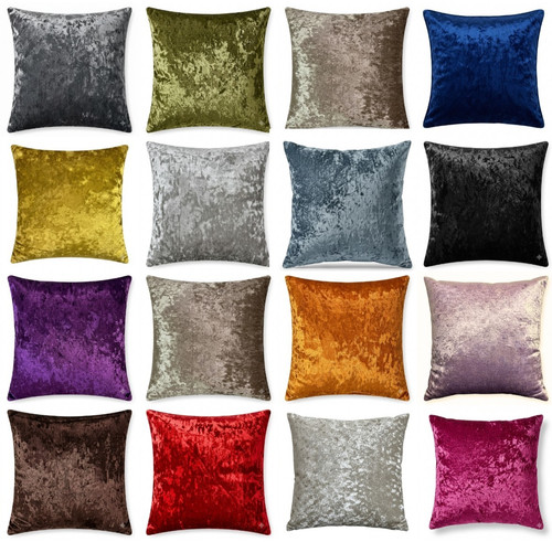 Luxury crushed velvet - velvet, cushion