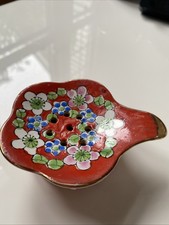 Vintage Ceramic Floral Tea Bag