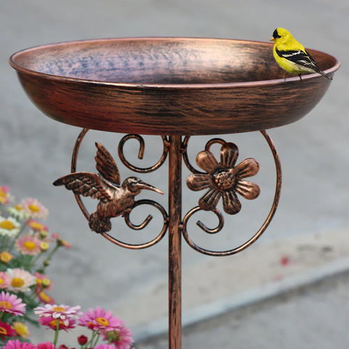Outdoor patio garden bird - patio, bath