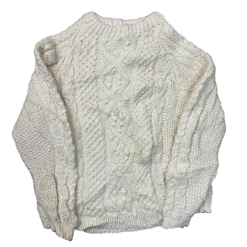 Vintage aran hand knit - aran,