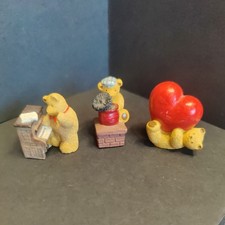 Trio resin teddy bears - trio,