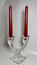 Vintage pressed glass double - glass,