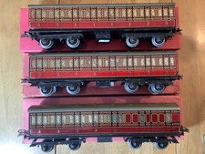 Hornby O Gauge Rake of 3 LMS
