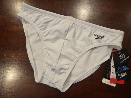 Mens soft white speedo - soft,