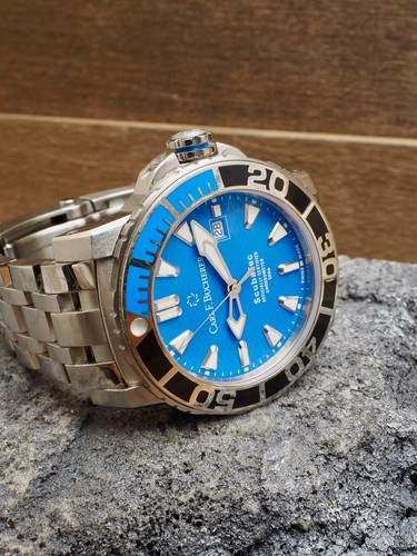 Carl bucherer scubatec - scubatec, blue