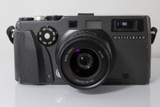 Hasselblad XPan with 45mm lens, original centre filter, lens hood and bag