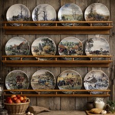 12 WEDGEWOOD DANBURY MINT THE