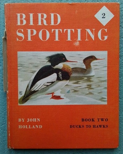 Vintage bird spotting john - bird,