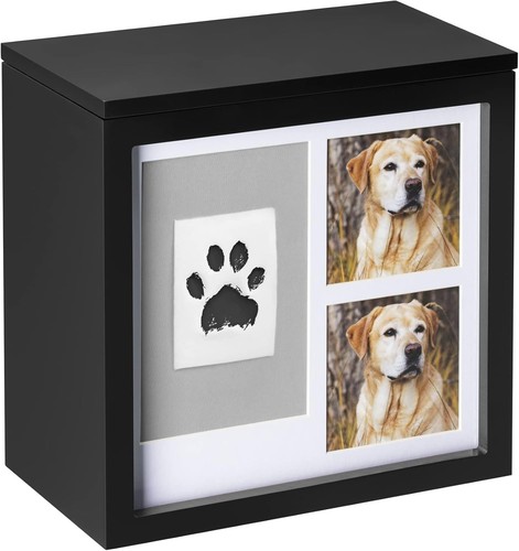 Memorial pet urn - box, for