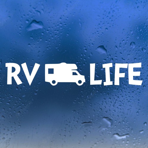 Life vinyl sticker - rv,