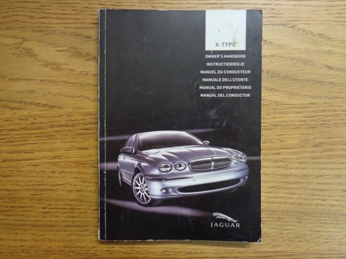 Jaguar type owners handbook - jaguar,