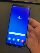 Samsung Galaxy S9 SM-G960 - 64GB - Midnight Black (EE) (Single SIM) Smashed