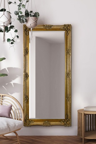 Abbey large mirror gold - large,