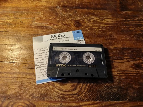 Used tdk sa100 audio - 1x,